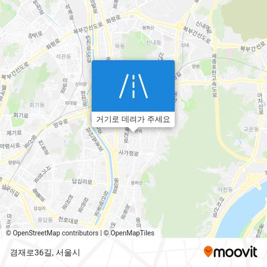 겸재로36길 지도