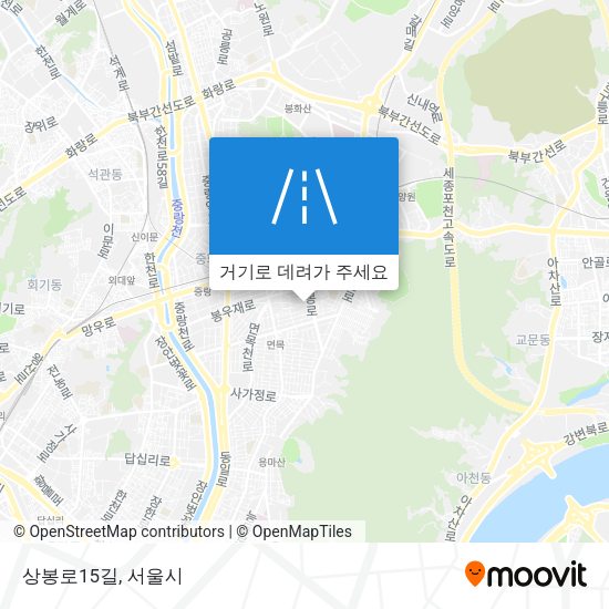상봉로15길 지도