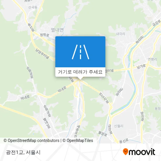 광전1교 지도