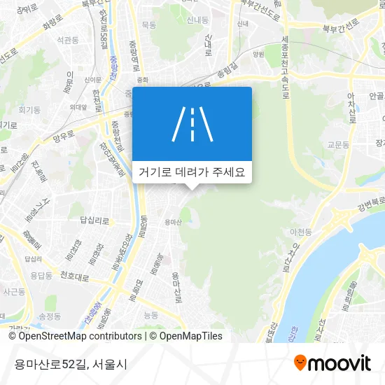 용마산로52길 지도