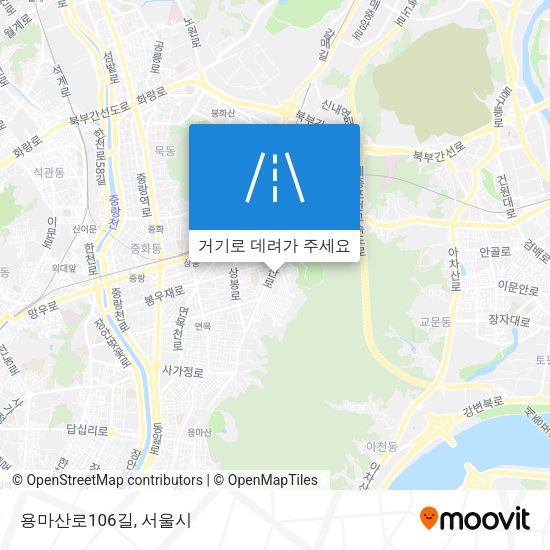 용마산로106길 지도