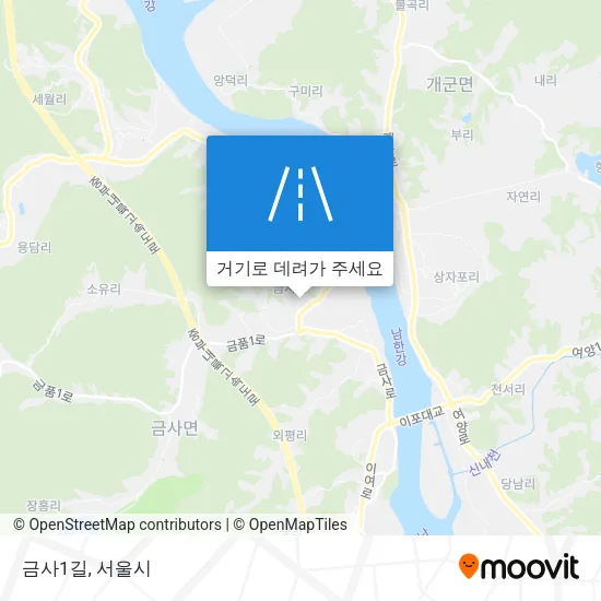 금사1길 지도