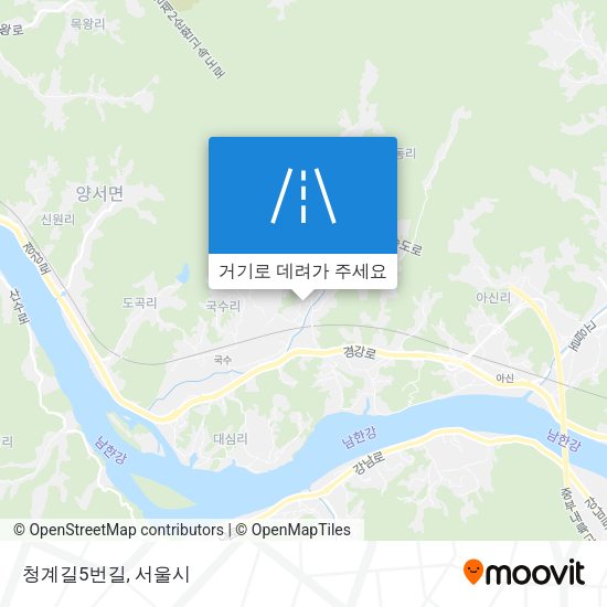 청계길5번길 지도