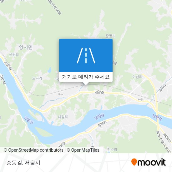 증동길 지도
