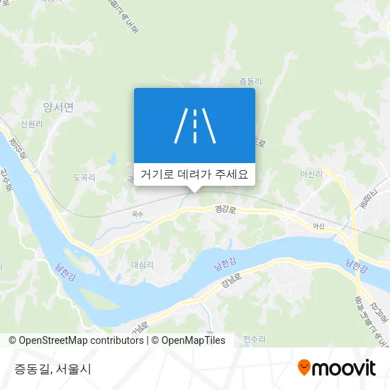 증동길 지도