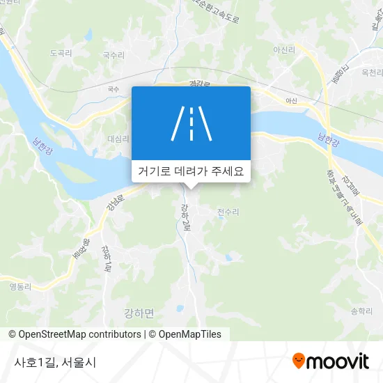 사호1길 지도