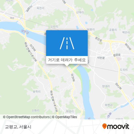 교평교 지도