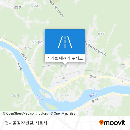 정자골길23번길 지도
