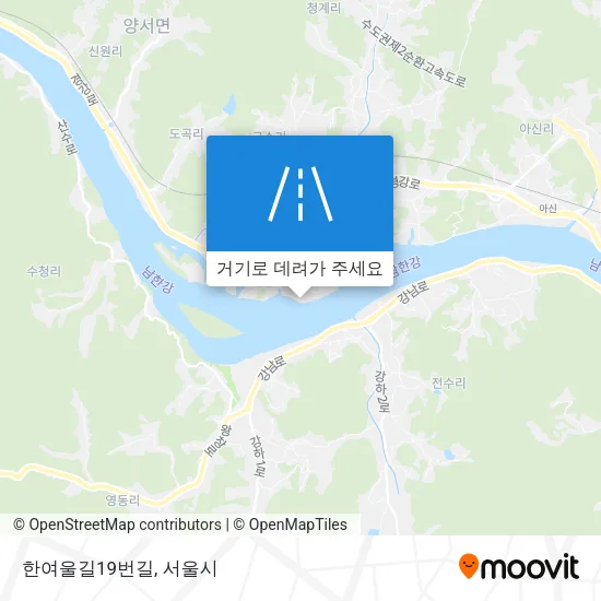 한여울길19번길 지도