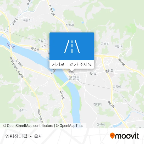 양평장터길 지도