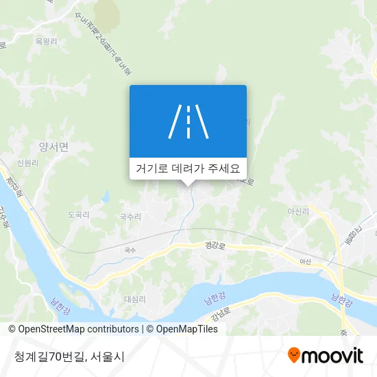 청계길70번길 지도