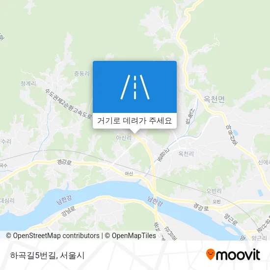 하곡길5번길 지도