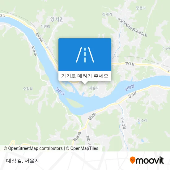 대심길 지도