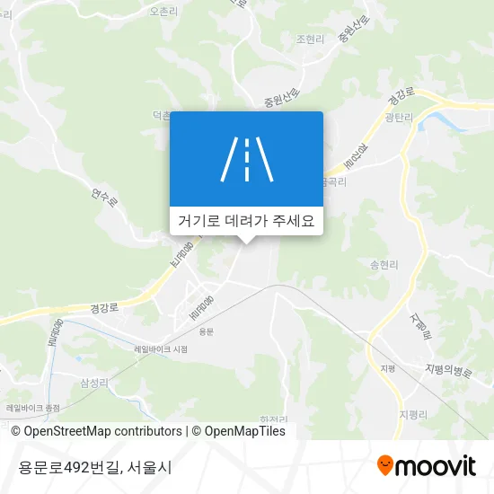 용문로492번길 지도