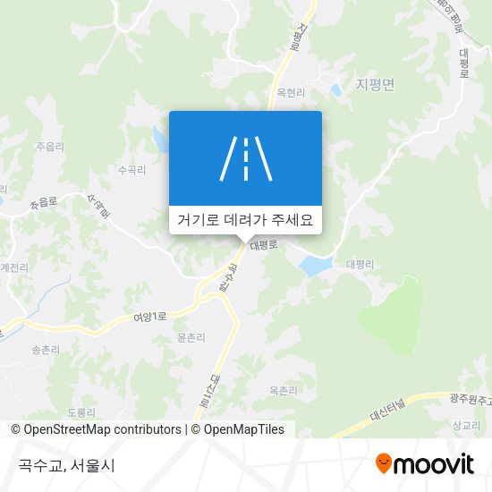 곡수교 지도