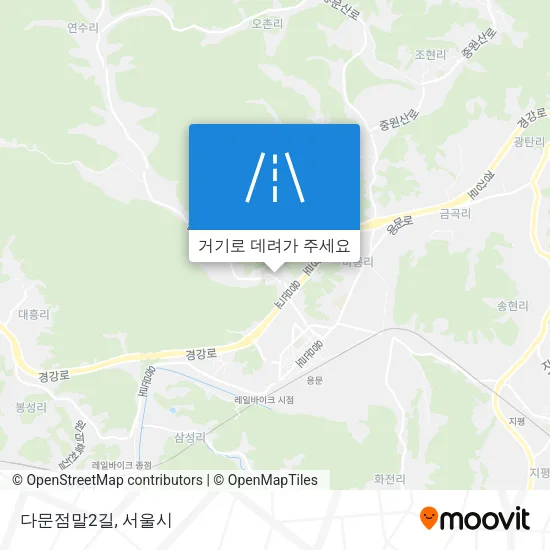 다문점말2길 지도
