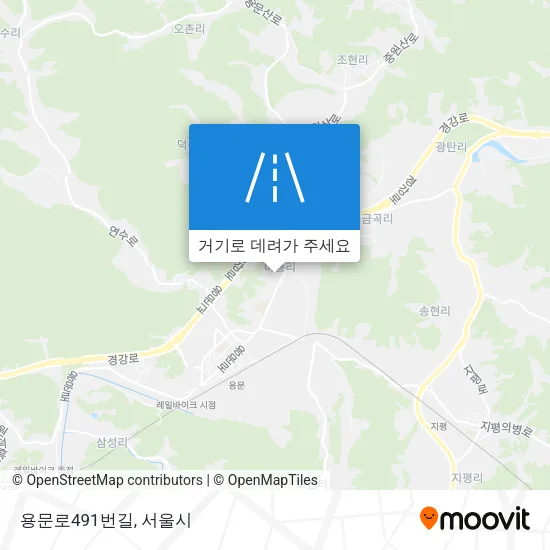용문로491번길 지도