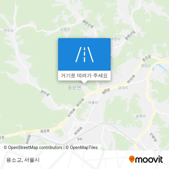 용소교 지도