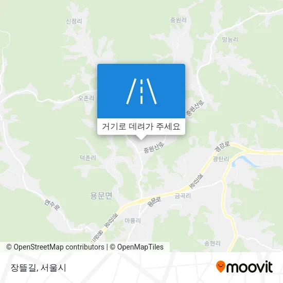 장뜰길 지도