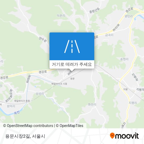 용문시장2길 지도