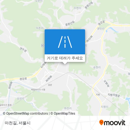 마천길 지도