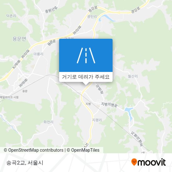 송곡2교 지도