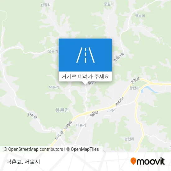 덕촌교 지도