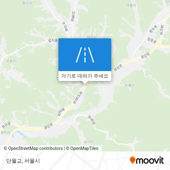 단월교 지도