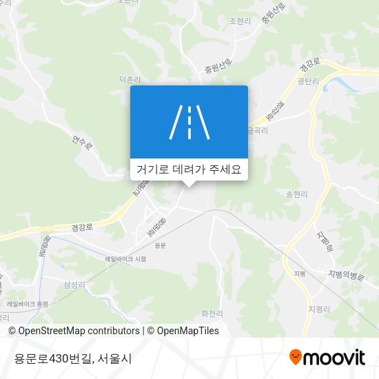 용문로430번길 지도
