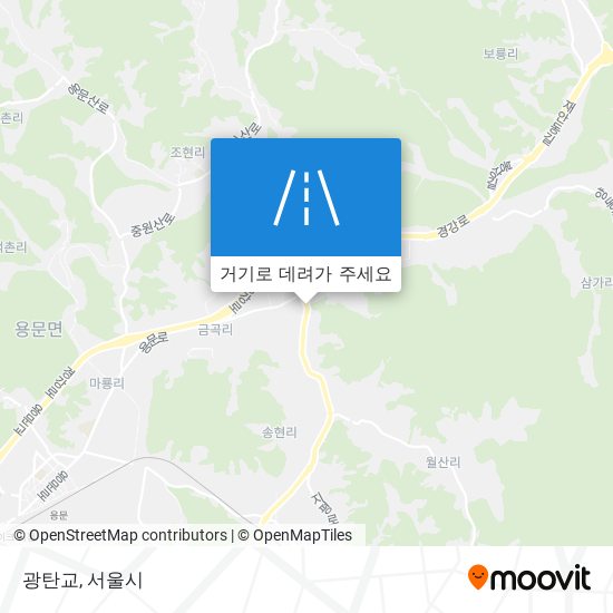 광탄교 지도