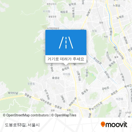 도봉로53길 지도