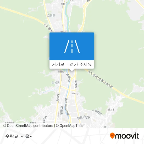 수락교 지도