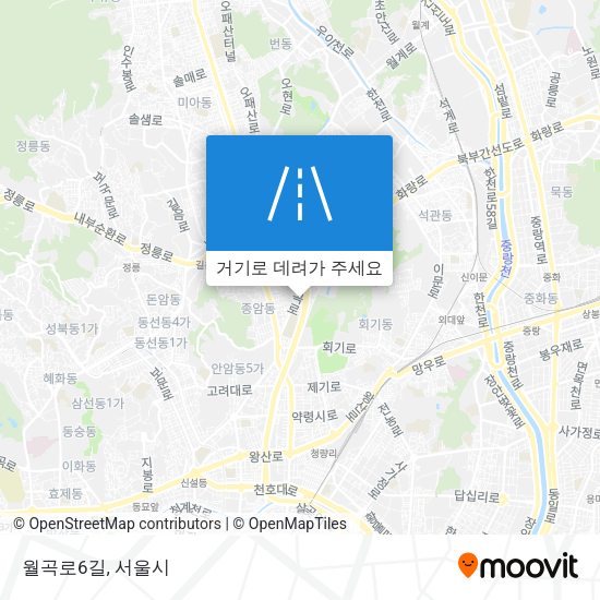 월곡로6길 지도