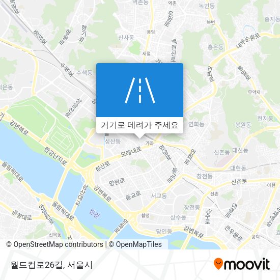 월드컵로26길 지도
