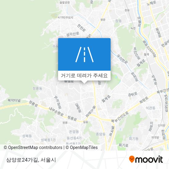 삼양로24가길 지도