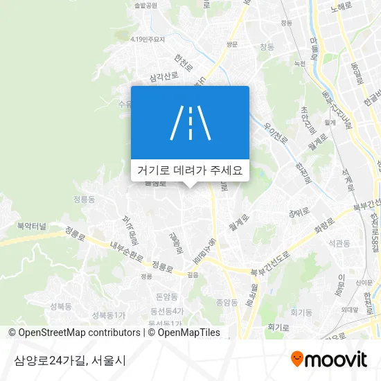 삼양로24가길 지도