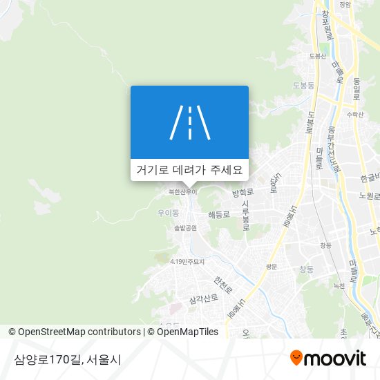 삼양로170길 지도