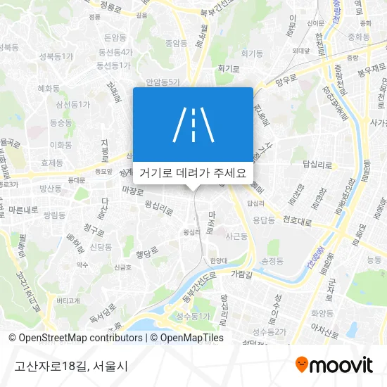 고산자로18길 지도