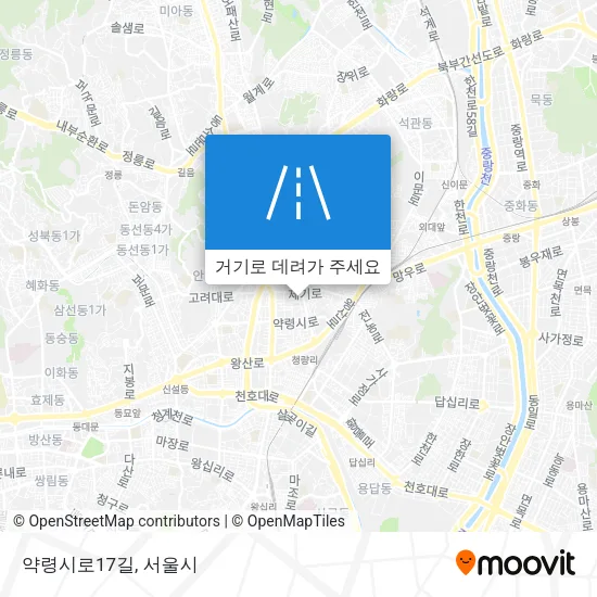 약령시로17길 지도
