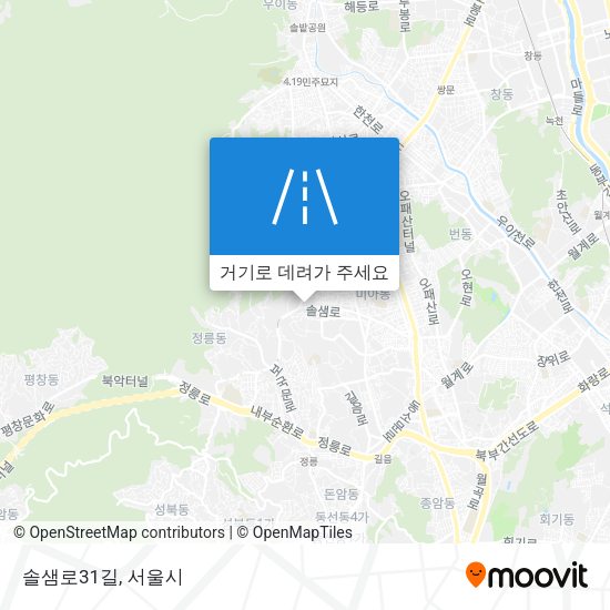 솔샘로31길 지도