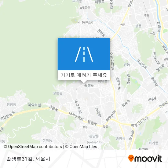 솔샘로31길 지도