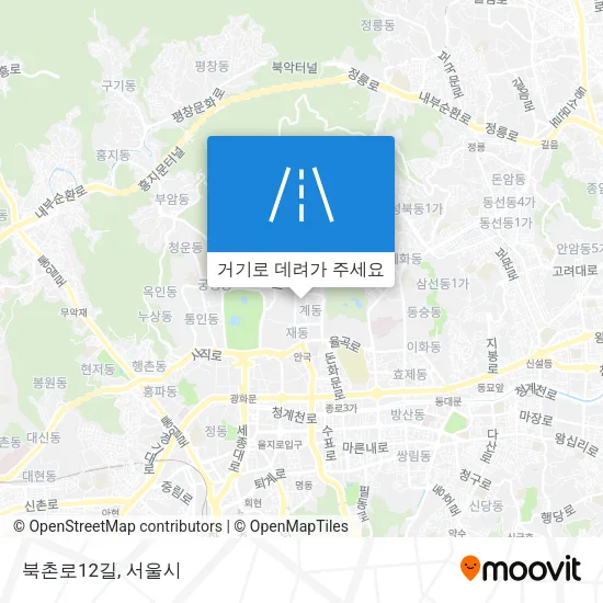 북촌로12길 지도