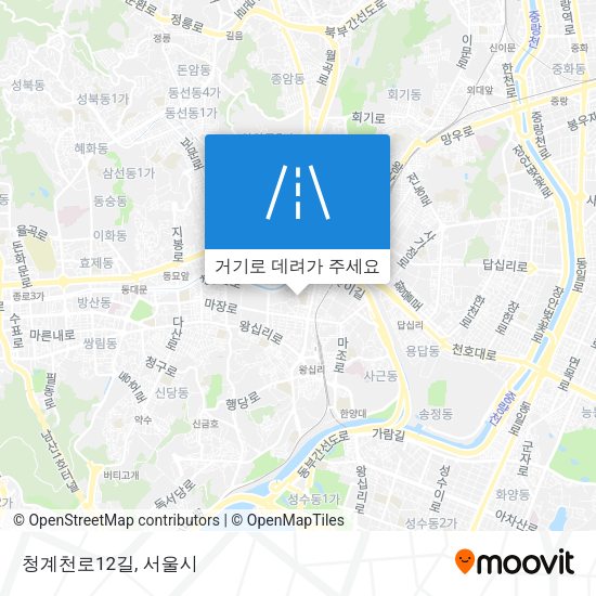 청계천로12길 지도