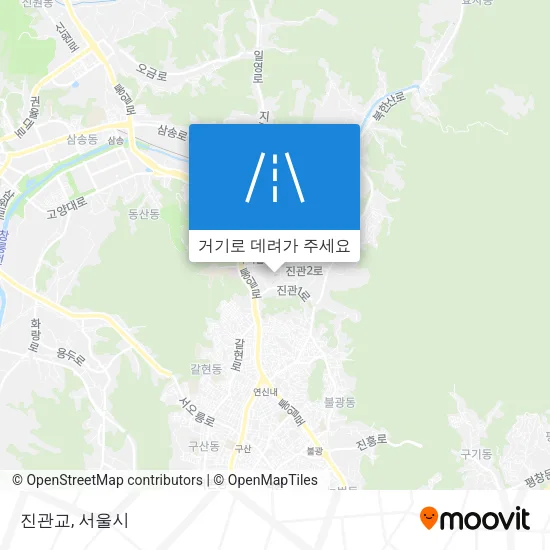 진관교 지도