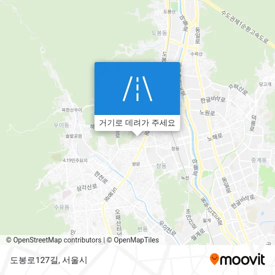 도봉로127길 지도