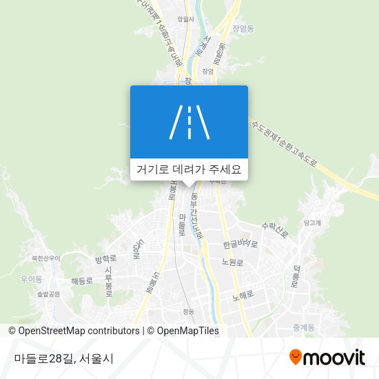 마들로28길 지도
