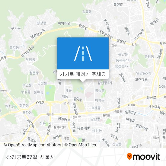 창경궁로27길 지도
