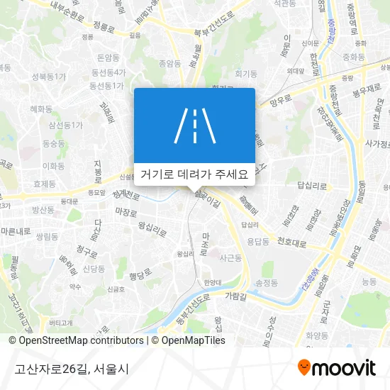 고산자로26길 지도