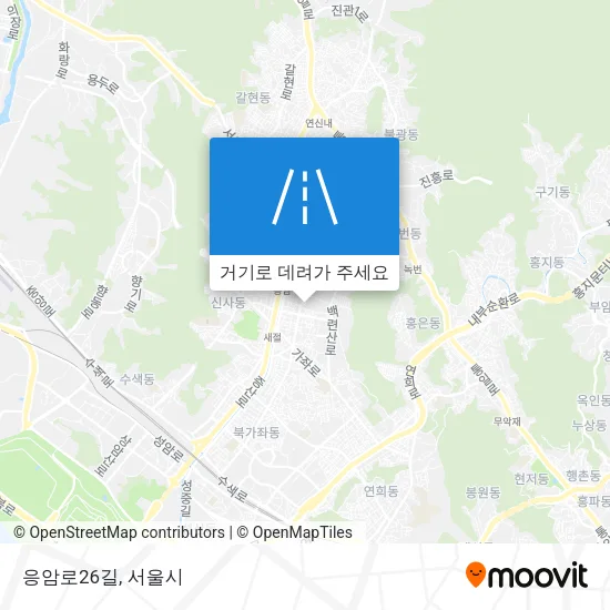 응암로26길 지도