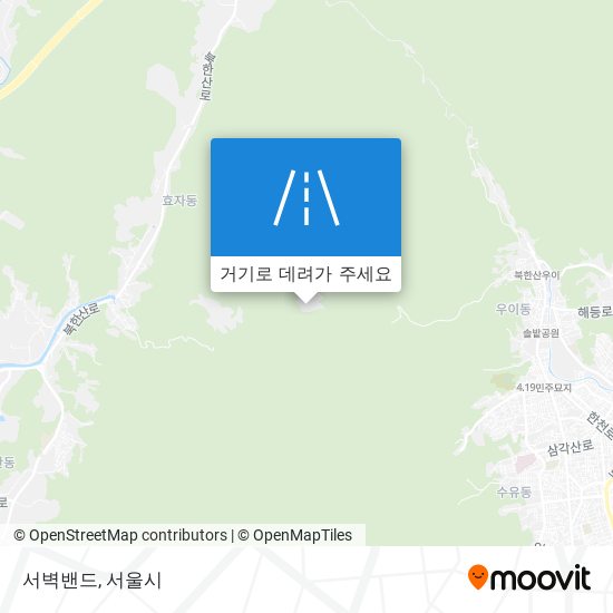 서벽밴드 지도